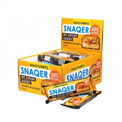 Батончики Bombbar Snaq Fabriq SNAQER 50 г 20 шт. (арахис-карамель)
