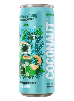 Напиток Кокосовая вода Coconaut газированная 320 мл