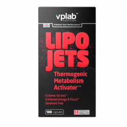 Жиросжигатель-термогеник VPLab LipoJets 100 капс