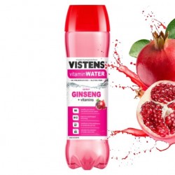 Напиток Vistensс витаминная вода с экстрактом женьшеня, 700 мл (гранат)