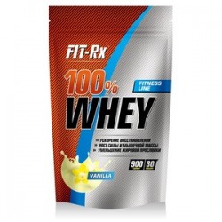 Протеин FIT-Rx 100% Whey 900 г (ваниль)