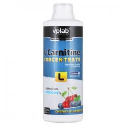 Карнитин VPLab L-Carnitine concentrate 1000 мл (вишня-черника)