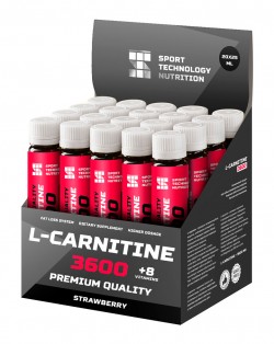 Карнитин Sport Technology Nutrition L-Carnitine 3600 25 мл 20 амп (клубника)