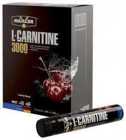 Карнитин Maxler L-Carnitine 3000 14х25 мл (вишня)