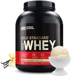 Протеин Optimum Nutrition 100% Whey Gold Standard 2270 г (ванильное мороженое)