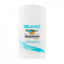 Дезодорант-кристалл DeoNat плоский цельный 100 г