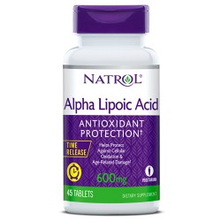 Антиоксидант Natrol Alpha Lipoic Acid 600 мг  45 таб