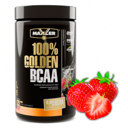 BCAA MAXLER 100% GOLDEN BCAA 420 г (клубника)