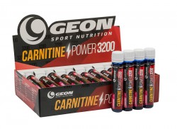 Карнитин G.E.O.N. L-Carnitine Power 3200 20 ампул (лимон-лайм)