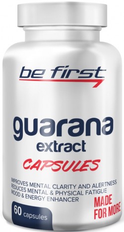 Энергетик Be First Guarana extract 60 капс.