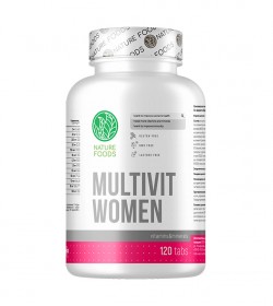 Витаминно-минеральный комплекс женский Nature Foods Multi WoMen 120 tabs