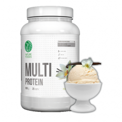 Протеин Nature Foods Multi protein 900 г (ваниль)