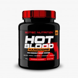 Предтренировочный комплекс Scitec Nutrition Hot Blood Hardcore 700 г (тропический пунш)