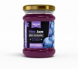 Джем Slim fruit family Slim Jam с L-карнитином 250 мл черника