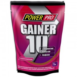 Гейнер Power Pro Gainer 10 1000 г (лесная ягода)