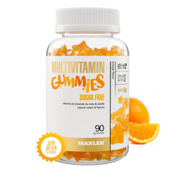 Витаминно-минеральный комплекс Maxler Multivitamin Gummies 90 шт. (вкус апельсин)