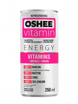 Газированный напиток OSHEE Vitamins + Minerals 250 мл (апельсин)