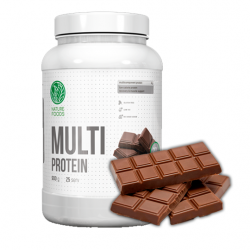 Протеин Nature Foods Multi protein 900 г (шоколад)