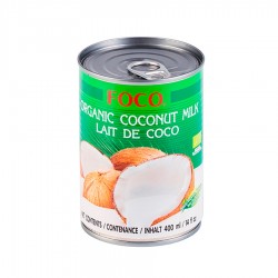 Кокосовое молоко Foco органическое 10-12% 400 мл