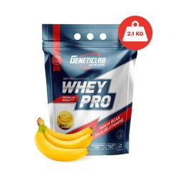Протеин Geneticlab Nutrition Whey Pro 2100 г (банан)