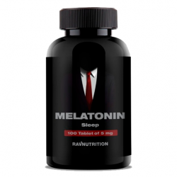 Мелатонин RAVNUTRITION Melatonine 5 мг 100 таб.