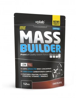 Гейнер VPLab Mass Builder  1200 г (шоколад)
