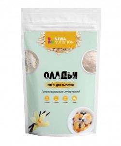 Оладьи NEWA Nutrition (смесь для выпечки)  200 г ваниль