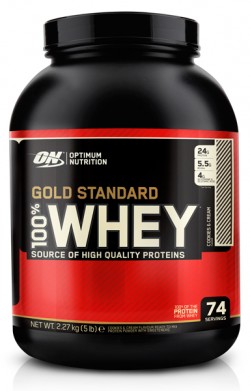 Протеин Optimum Nutrition 100% Whey Gold Standard  2270 г (печенье-крем)