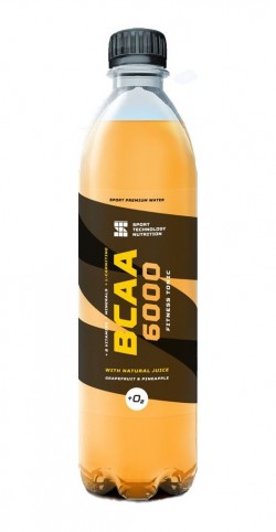 Напиток негазированный Sport Technology Nutrition ВСАА 6000+L-carnitine  500 мл (грейпфрут-ананас)