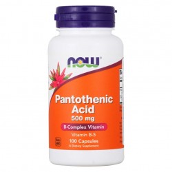 Витаминно-минеральный комплекс NOW Pantothenic Acid 100 капс