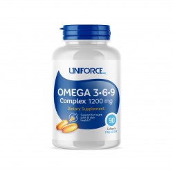 Омега-жиры Uniforce Omega-3-6-9 Complex 1200 мг  90 капс (нейтральный)