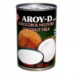Кокосовое молоко Aroy-D Coconut Milk 60% 400 мл