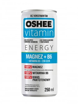 Газированный напиток OSHEE Magnesium+В6 250 мл (мультифрукт)