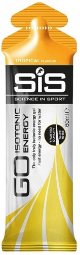 Энергетический гель Science In Sport (SIS) Go Isotonic Energy 60 мл 1 шт. (тропические фрукты)