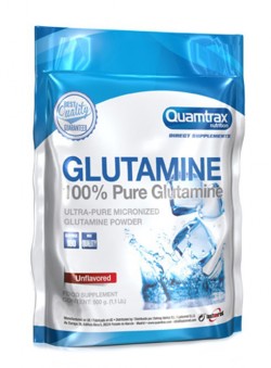 Глютамин Quamtrax Nutrition Glutamine 500 г (без вкуса)