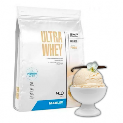 Протеин Maxler Ultra Whey 900 г (ванильное мороженое)