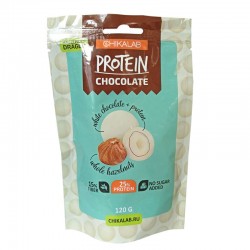 Драже Chikalab Protein Chocolate Фундук в белом шоколаде 120 г
