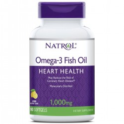 Омега-жиры Natrol Рыбий жир Natrol Omega 3 Fish Oil 1000 мг 90 капс. (лимон)