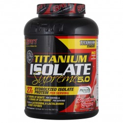 Протеин SAN Titanium Isolate Supreme 2240 г (клубничный йогурт)