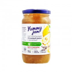 Низкокалорийный джем Yummy Jam 350 г груша-ваниль