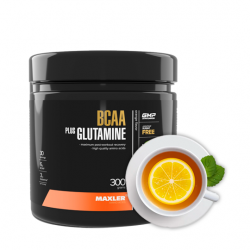 BCAA Maxler BCAA + Glutamine 300 г (чай с лимоном)