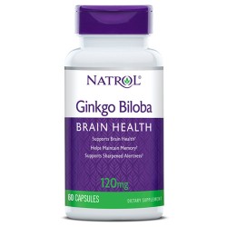 Антиоксидант Natrol Ginkgo Biloba 120 мг 60 капс