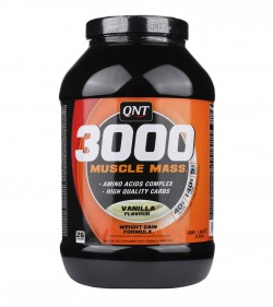 Гейнер QNT Muscle Mass 3000 4500 г (ваниль)