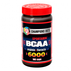 BCAA  ACADEMY-T Sportamin BCAA 6000 180 капсул