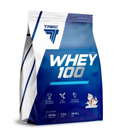 Протеин Trec Nutrition Whey 100 2270 г (шоколад-кокос)