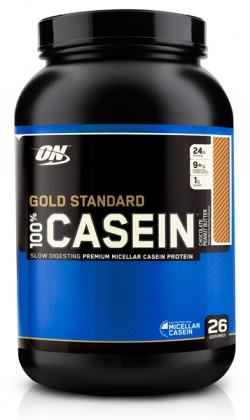Протеин (казеин)Optimum Nutrition 100% Casein Gold Standard 908 г (шоколадно-арахисовое масло)