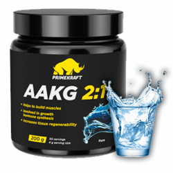 Аминокислота Аргинин PrimeKraft AAKG 2:1:1 200 г (без вкуса)