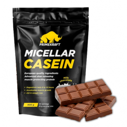 Протеин казеин PrimeKraft Micellar Casein 900 г (молочный шоколад)