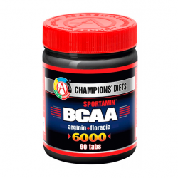 BCAA  ACADEMY-T Sportamin BCAA 6000 90 таб