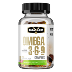 Омега-жиры Maxler Omega 3-6-9 Сomplex 90 капс.